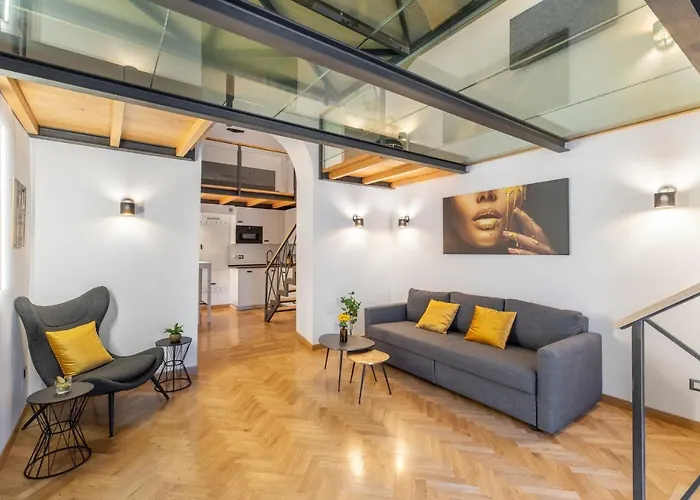 Iflat Trastevere Crystal Loft Rom