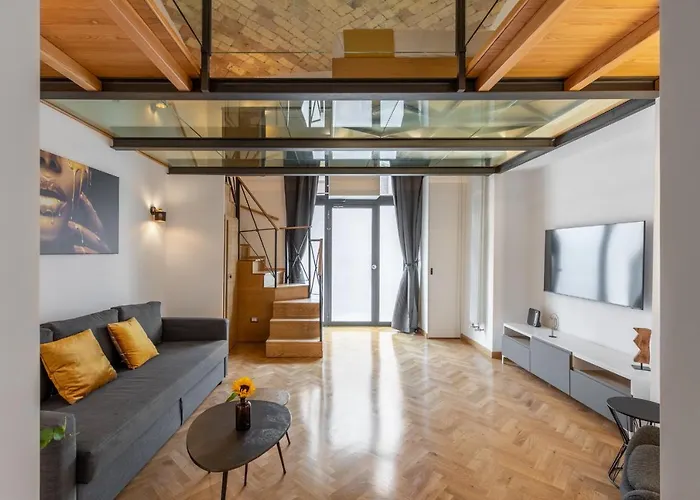 Apartment Iflat Trastevere Crystal Loft Rom