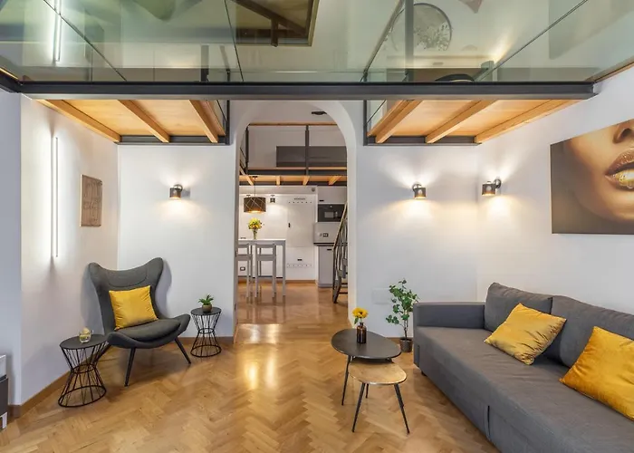 Iflat Trastevere Crystal Loft Apartment Rom